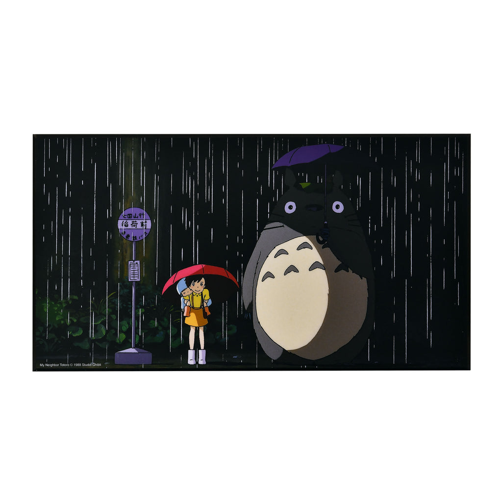 Produktbild Totoro - Busshållplats Träväggstavla