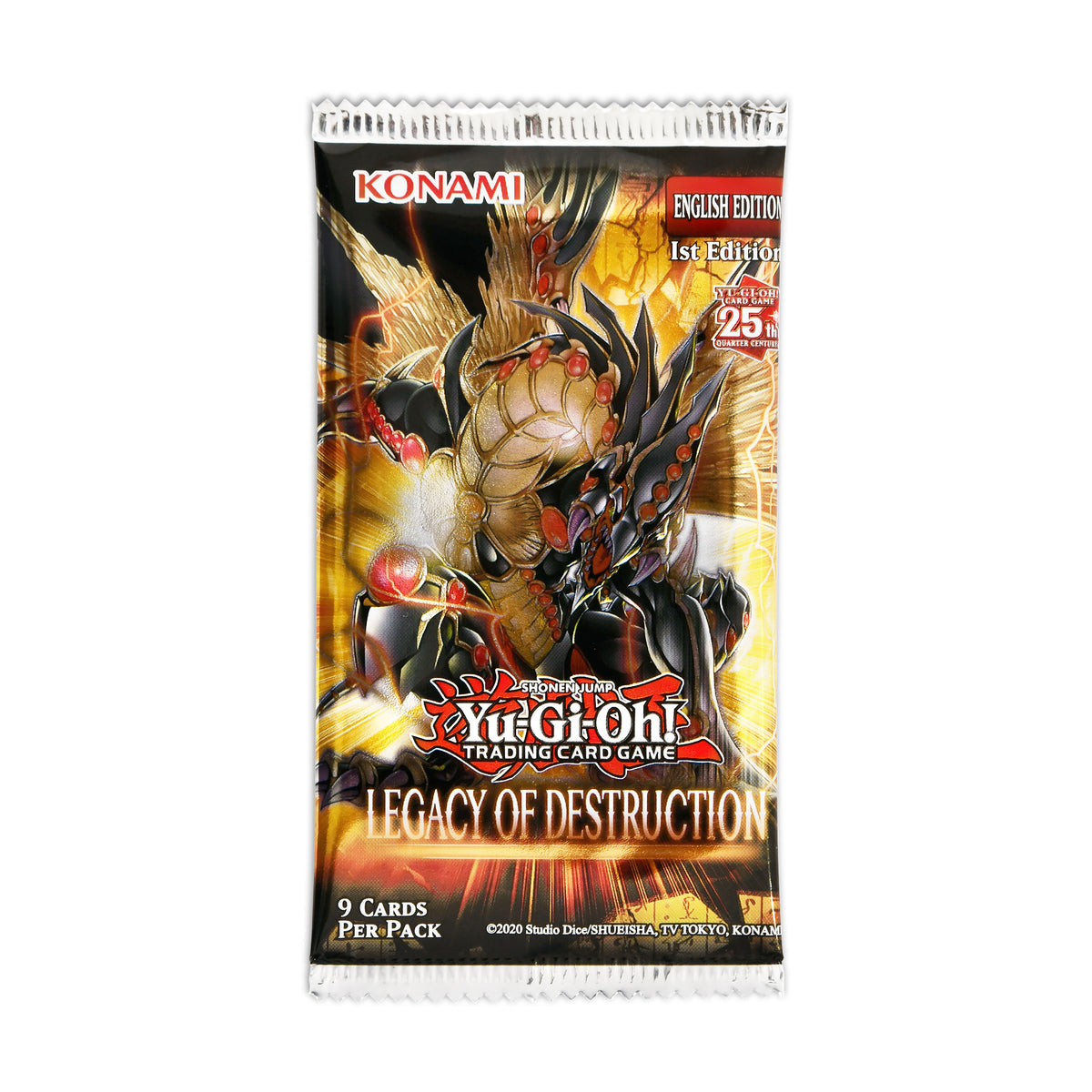 Produktbild Yu-Gi-Oh! - Legacy of Destruction Samlarkort Booster engelsk version