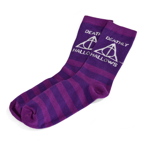 Produktbild Harry Potter - Dödsrelikerna strumpor lila
