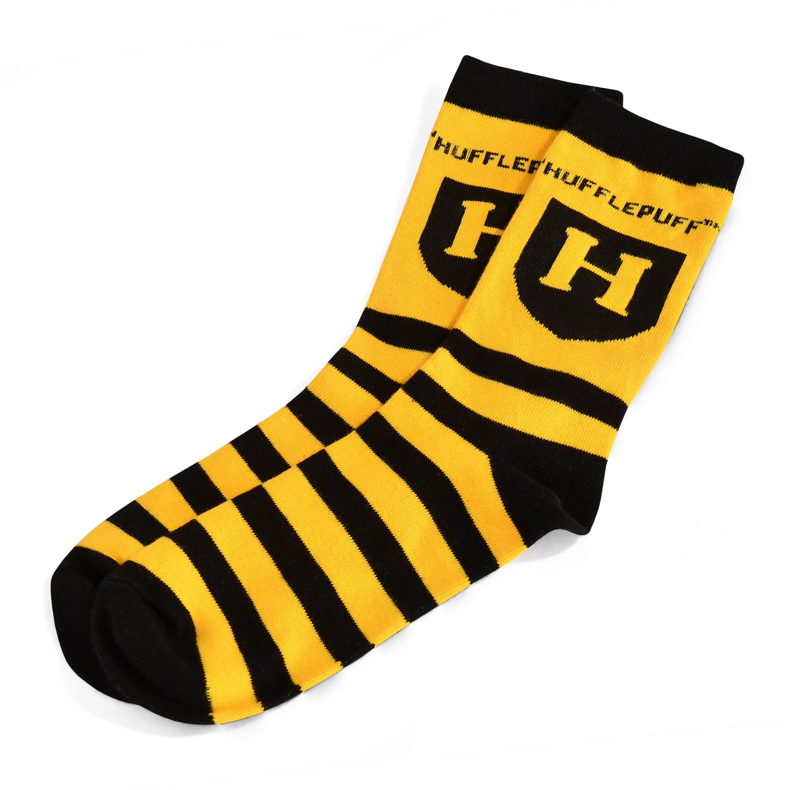 Produktbild Harry Potter - Hufflepuff-logostrumpor gul-svart