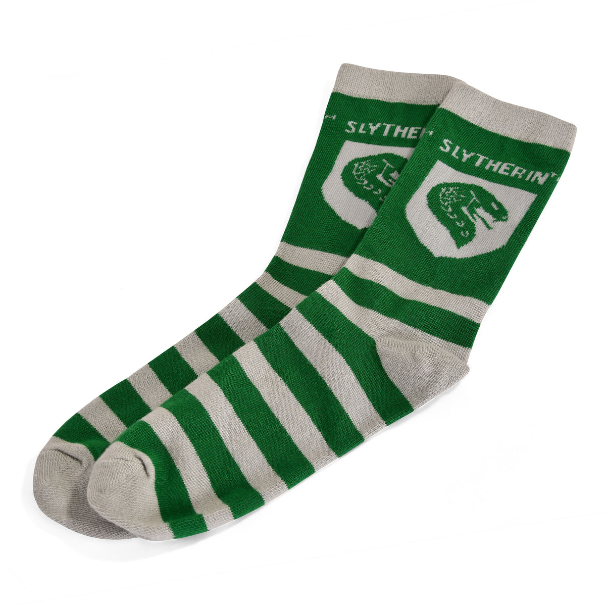 Produktbild Harry Potter - Slytherin Emblem Strumpor grön-grå