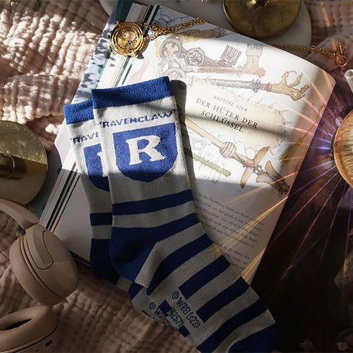 Produktbild Harry Potter - Ravenclaw Logo Strumpor blå-grå