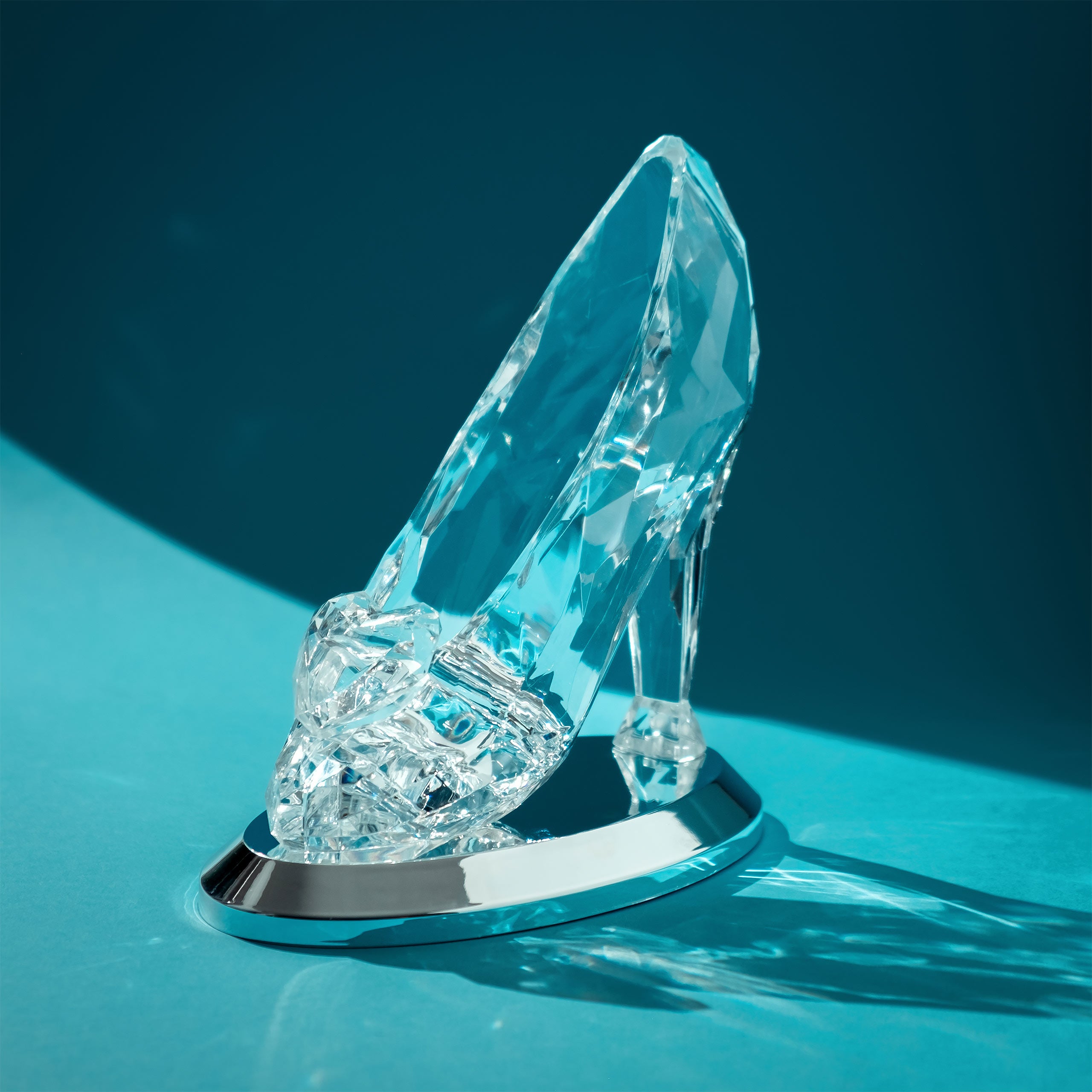 Produktbild Askungen - Glas-sko bordslampa