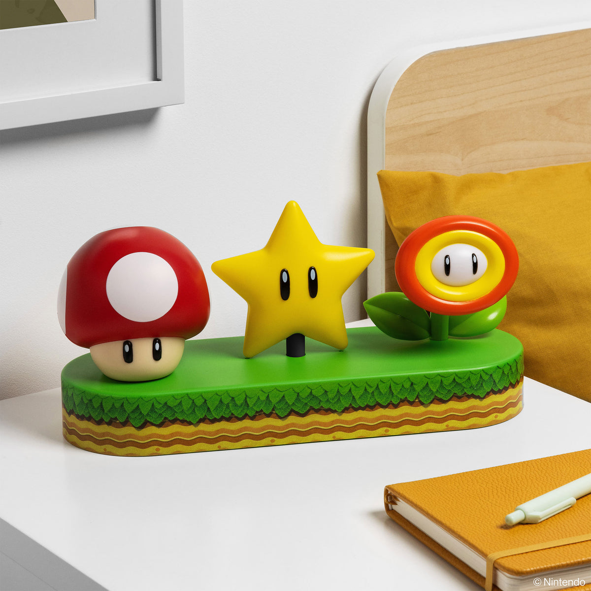 Produktbild Super Mario - Ikoner bordslampa