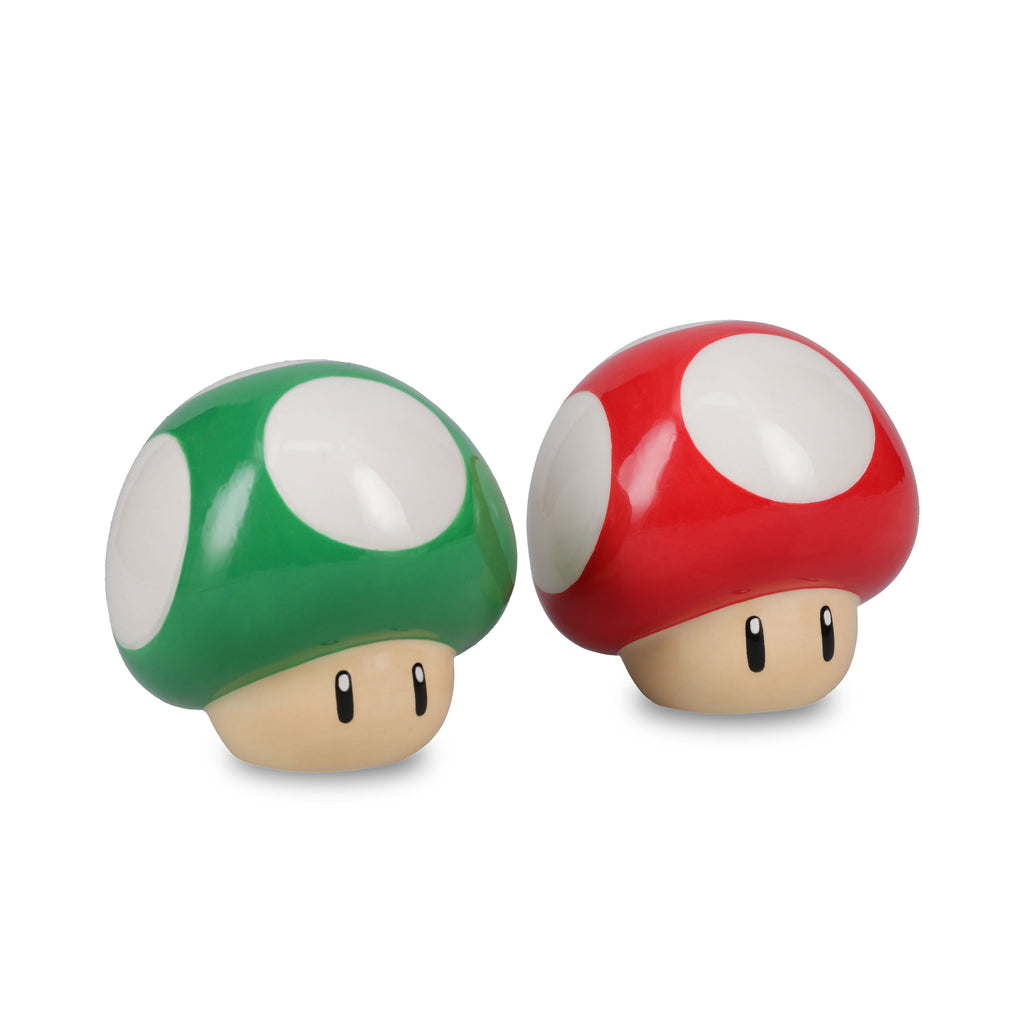 Produktbild Super Mario - Super Svamp och 1-UP Svamp Salt- och Pepparkar