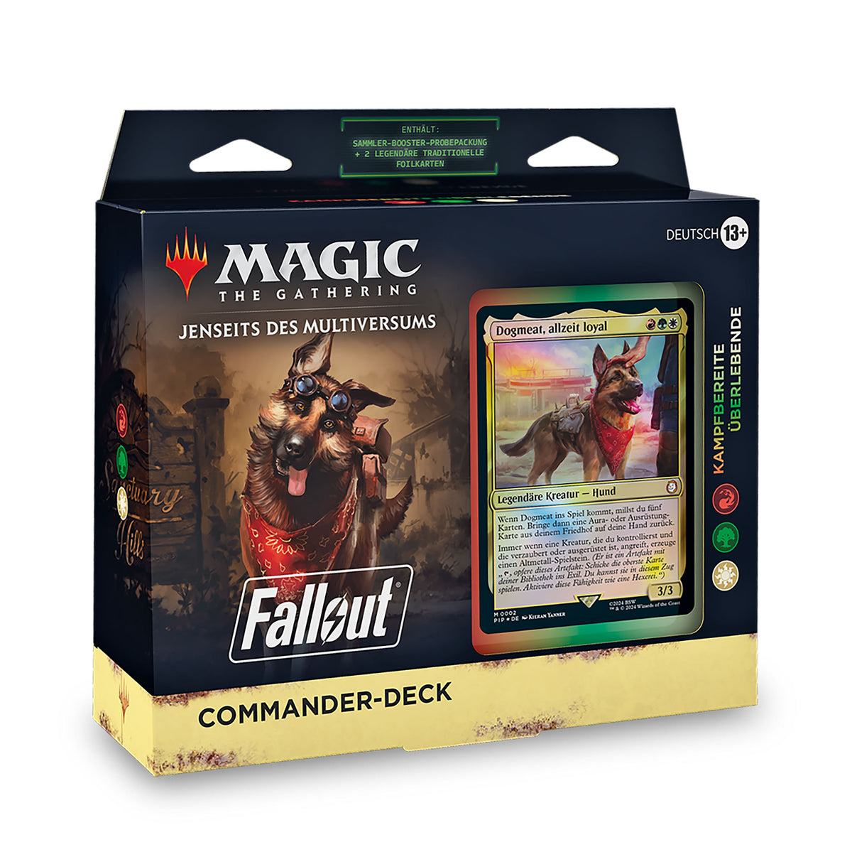 Produktbild Fallout - Stridsberedda överlevare Commander Deck - Magic the Gathering