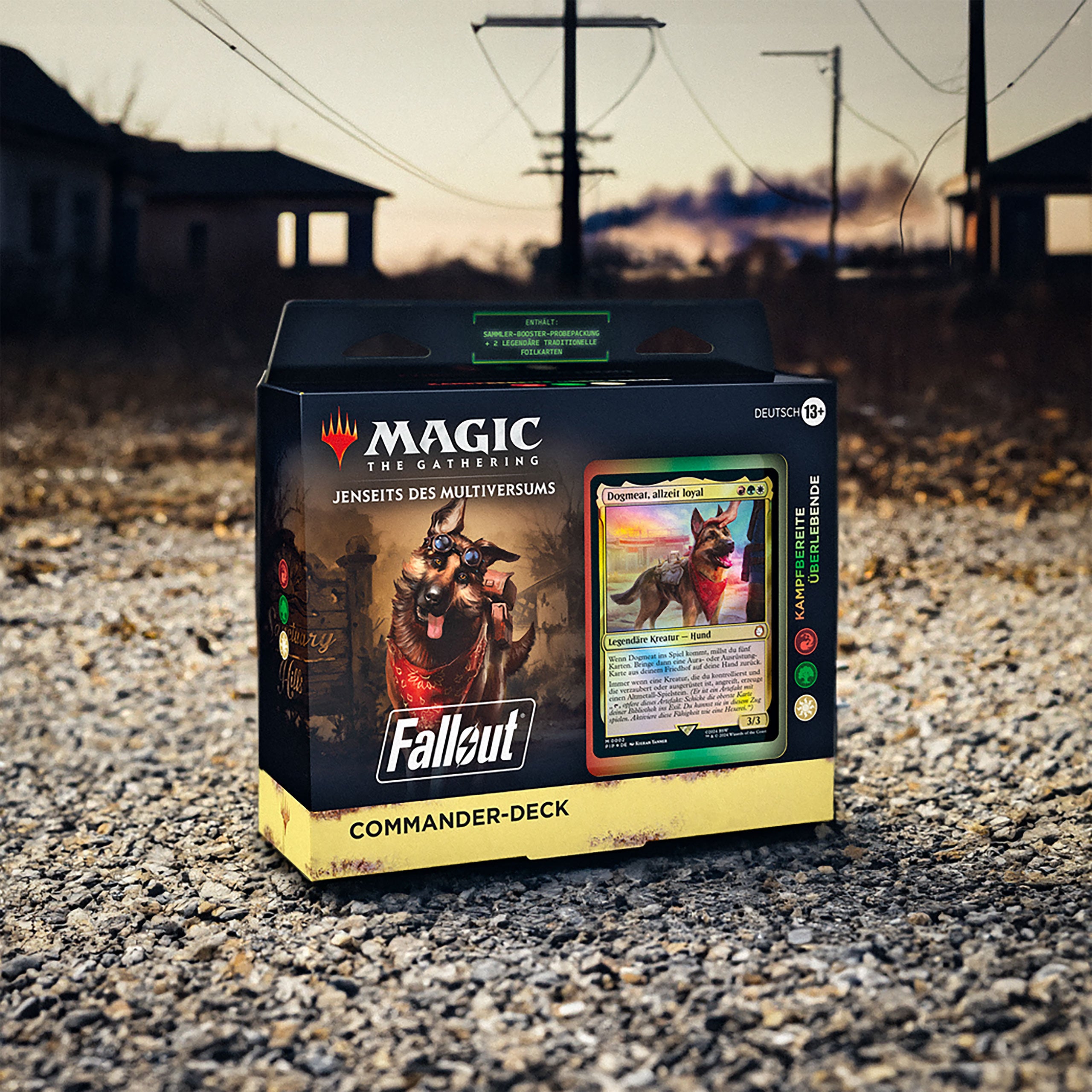 Produktbild Fallout - Stridsberedda överlevare Commander Deck - Magic the Gathering