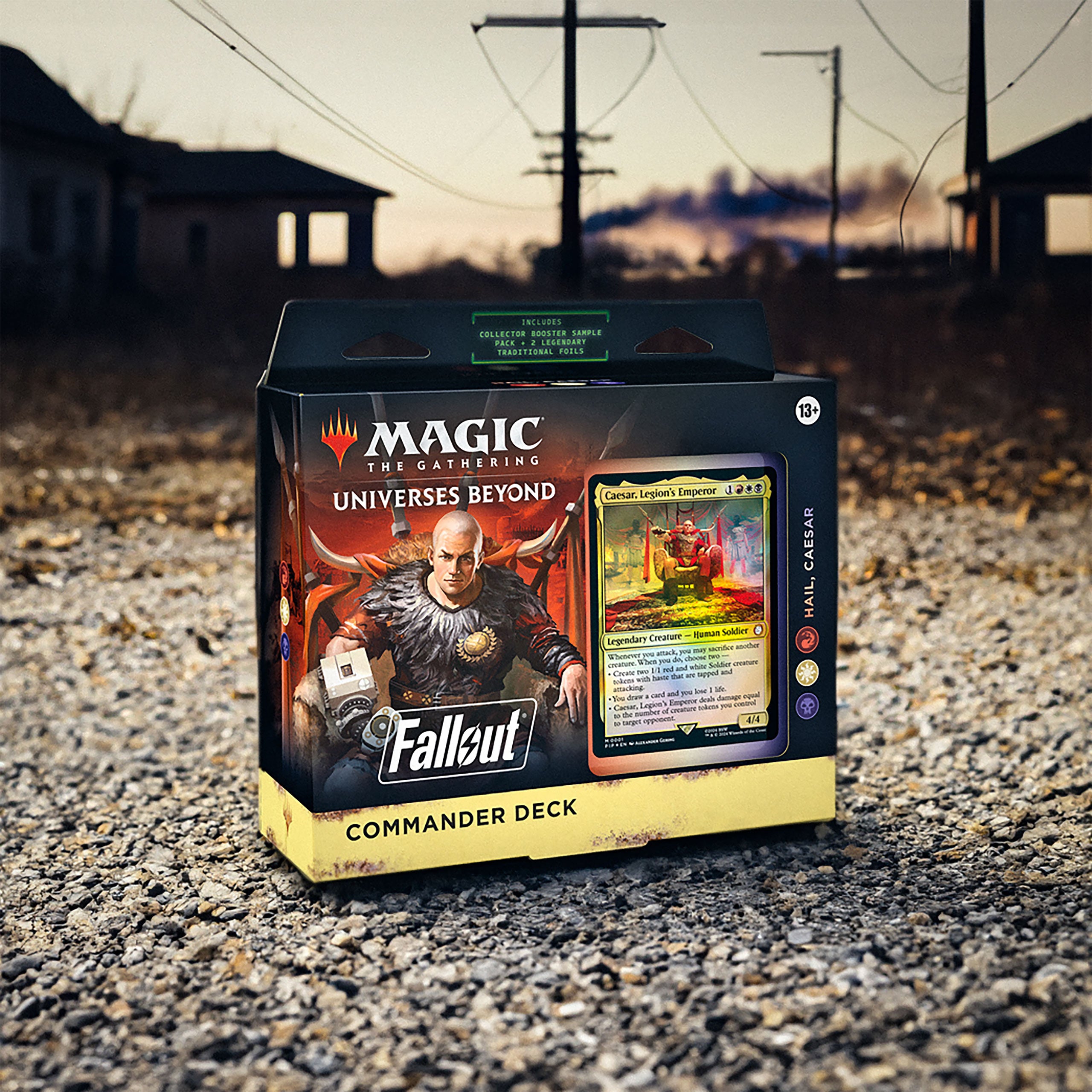 Produktbild Fallout - Hail, Caesar Commander Deck engelsk version - Magic the Gathering