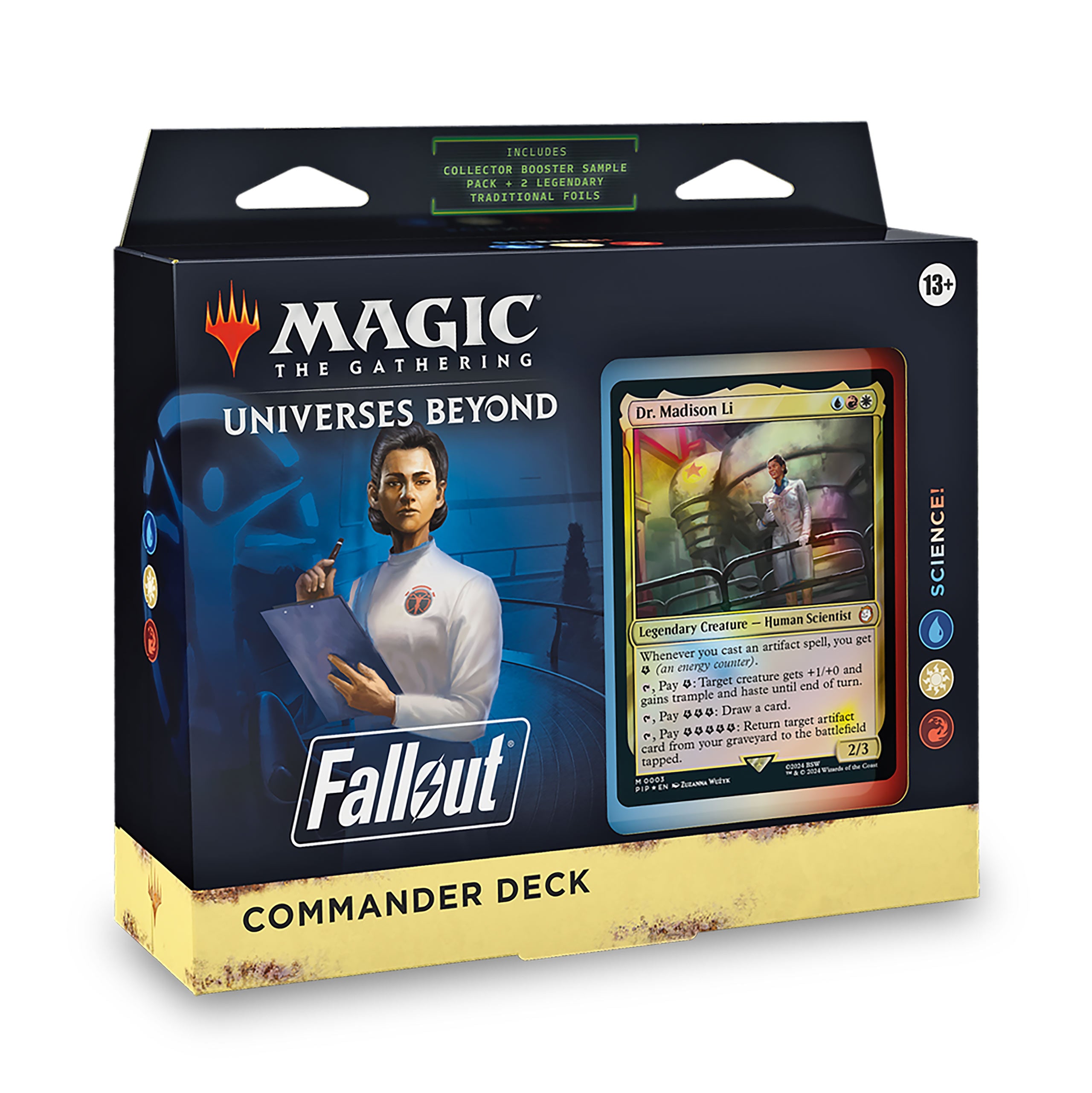 Produktbild Fallout - Science Commander Deck engelsk version - Magic the Gathering
