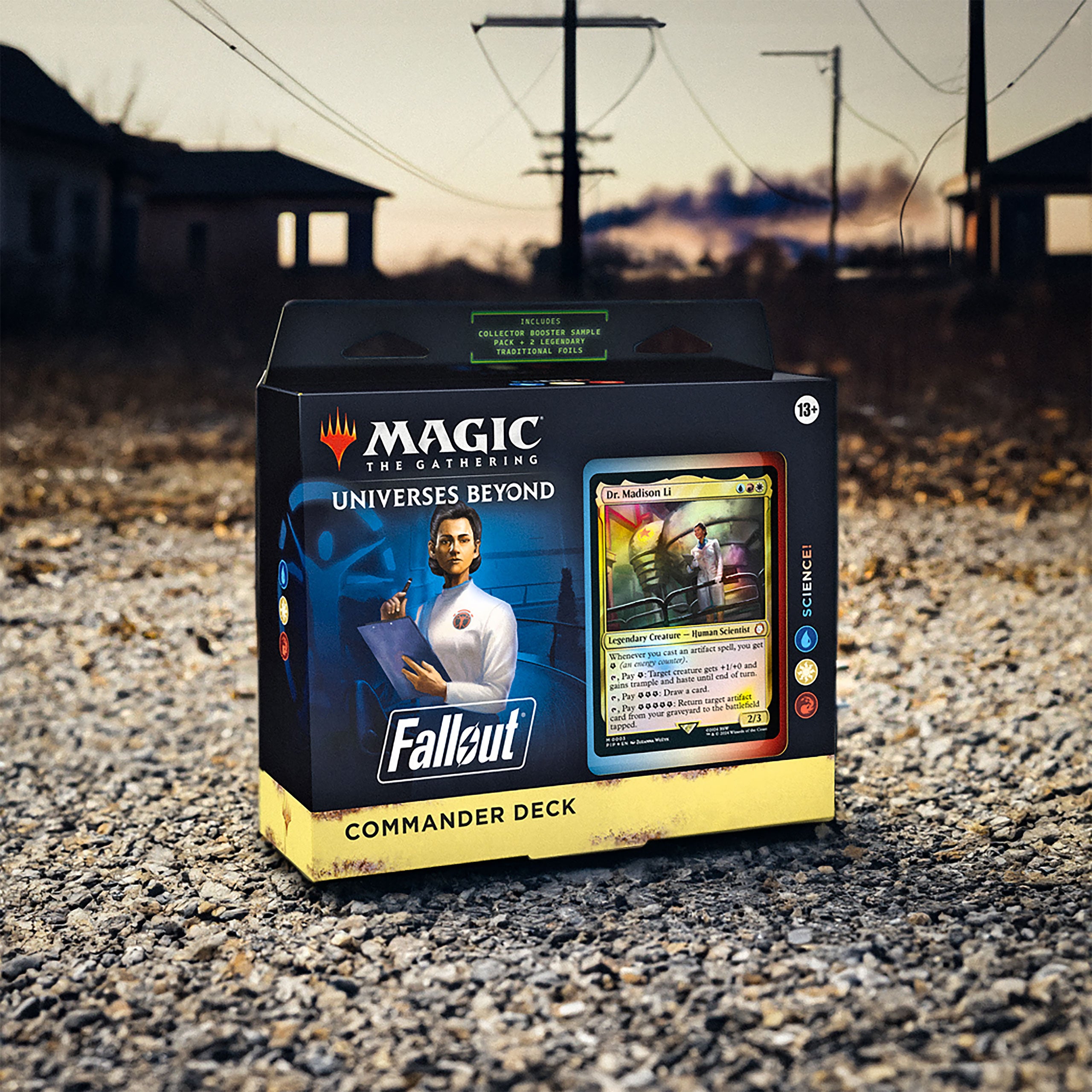 Produktbild Fallout - Science Commander Deck engelsk version - Magic the Gathering
