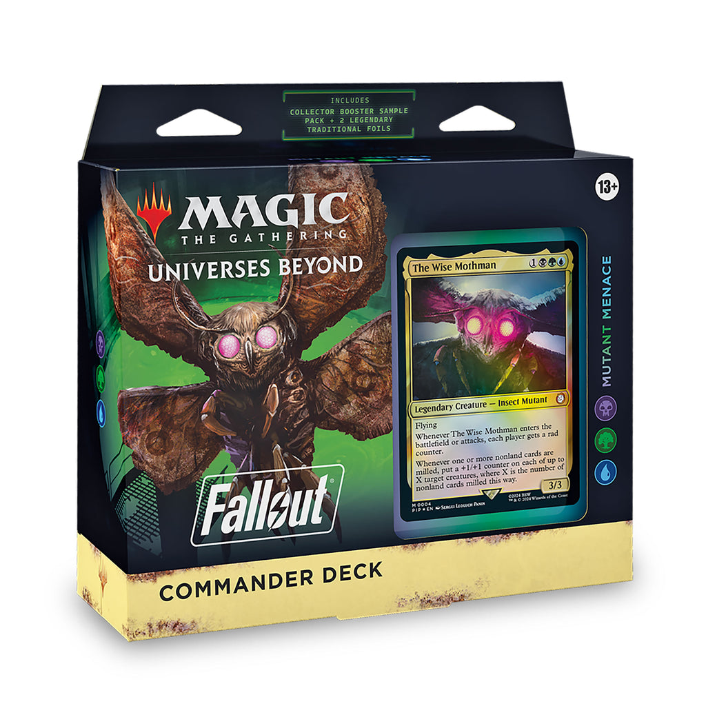 Produktbild Fallout - Mutant Menace Commander Deck engelsk version - Magic the Gathering