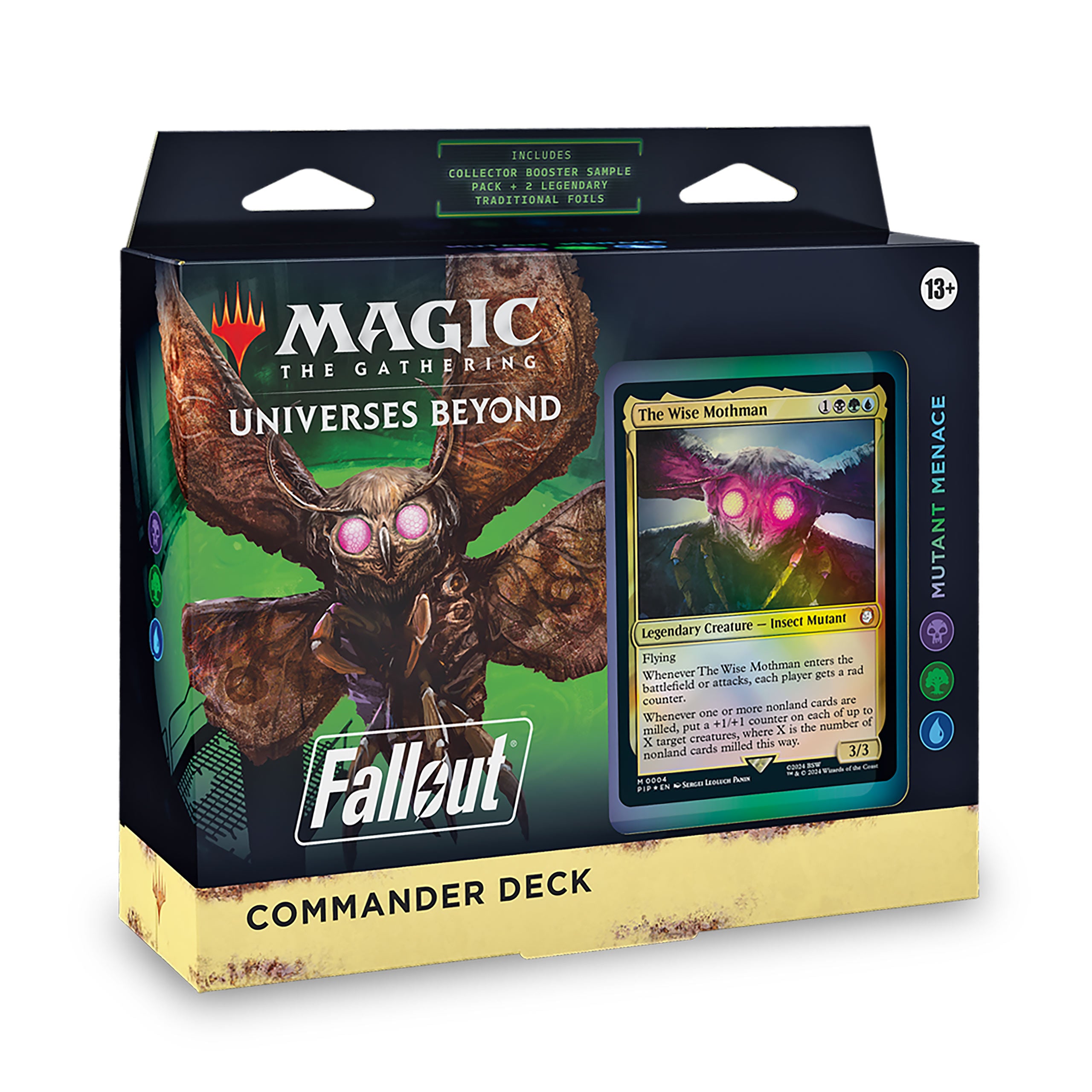 Produktbild Fallout - Mutant Menace Commander Deck engelsk version - Magic the Gathering
