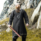 Produktbild Medeltida vikingatunika svart