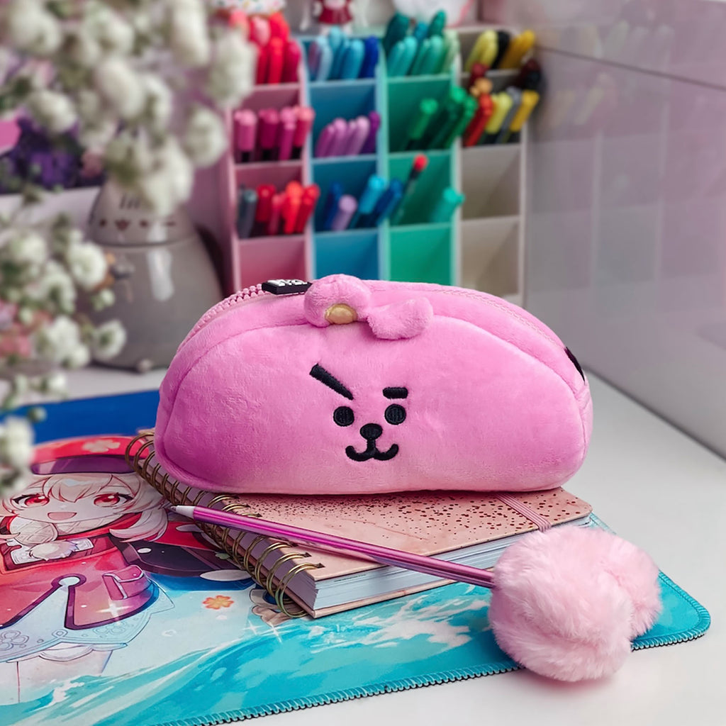 Produktbild Line Friends - BT21 Cooky Plysch Pennfodral