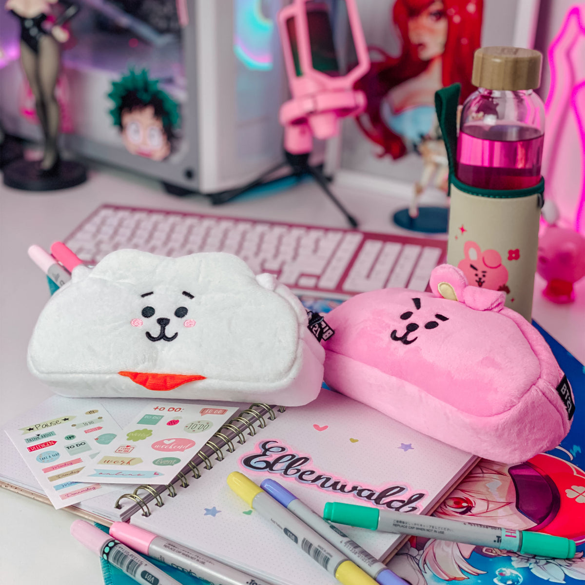 Produktbild Line Friends - BT21 Cooky Plysch Pennfodral