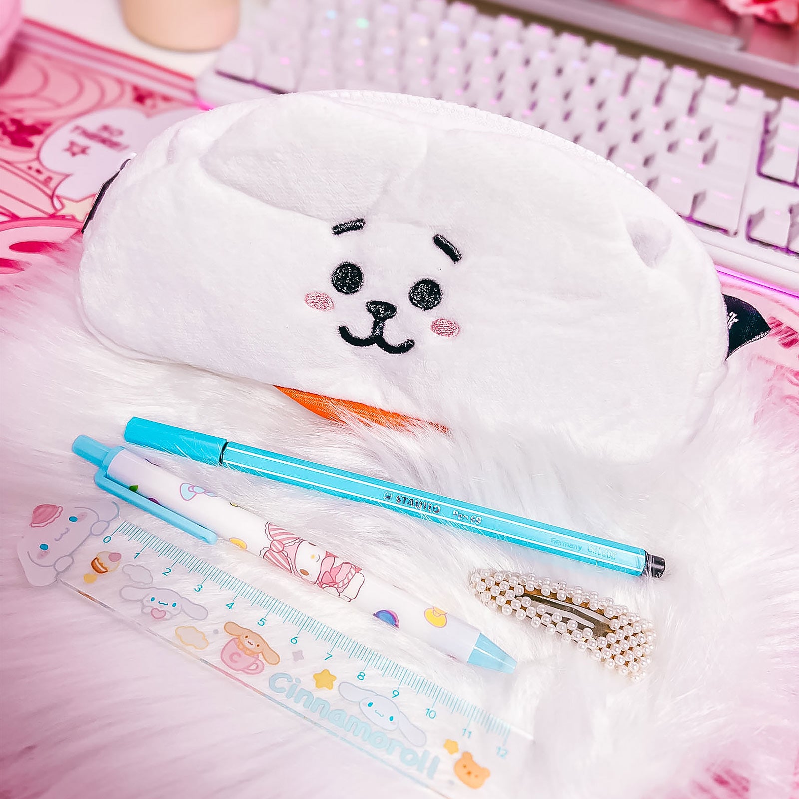 Produktbild Line Friends - BT21 RJ Plysch Pennfodral