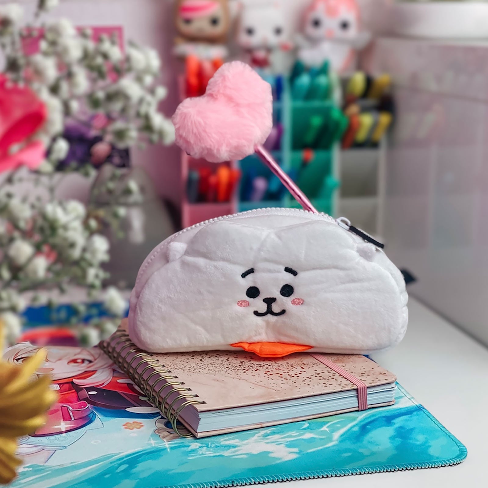 Produktbild Line Friends - BT21 RJ Plysch Pennfodral