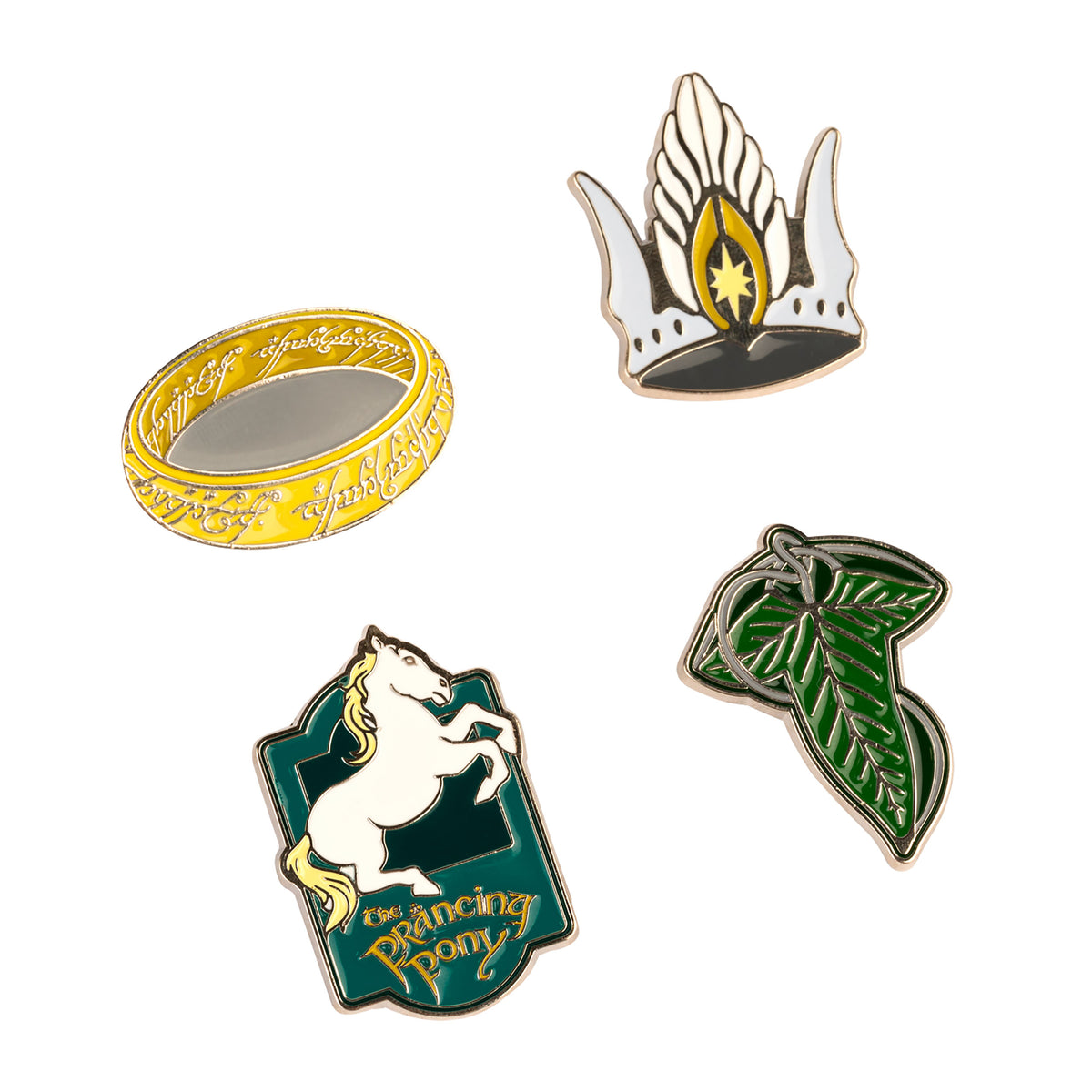 Produktbild Sagan om Ringen - Symbolpins 4-pack