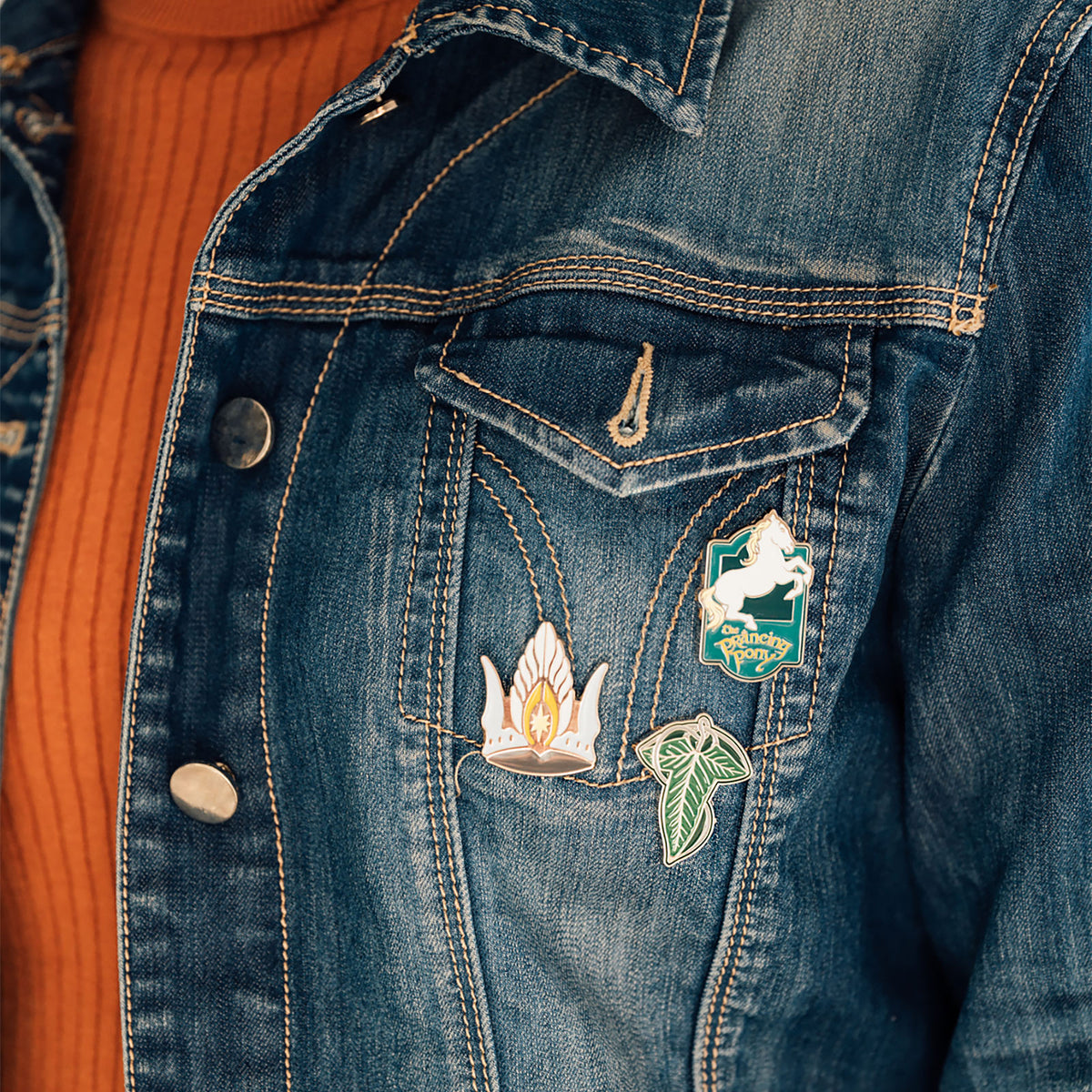Produktbild Sagan om Ringen - Symbolpins 4-pack