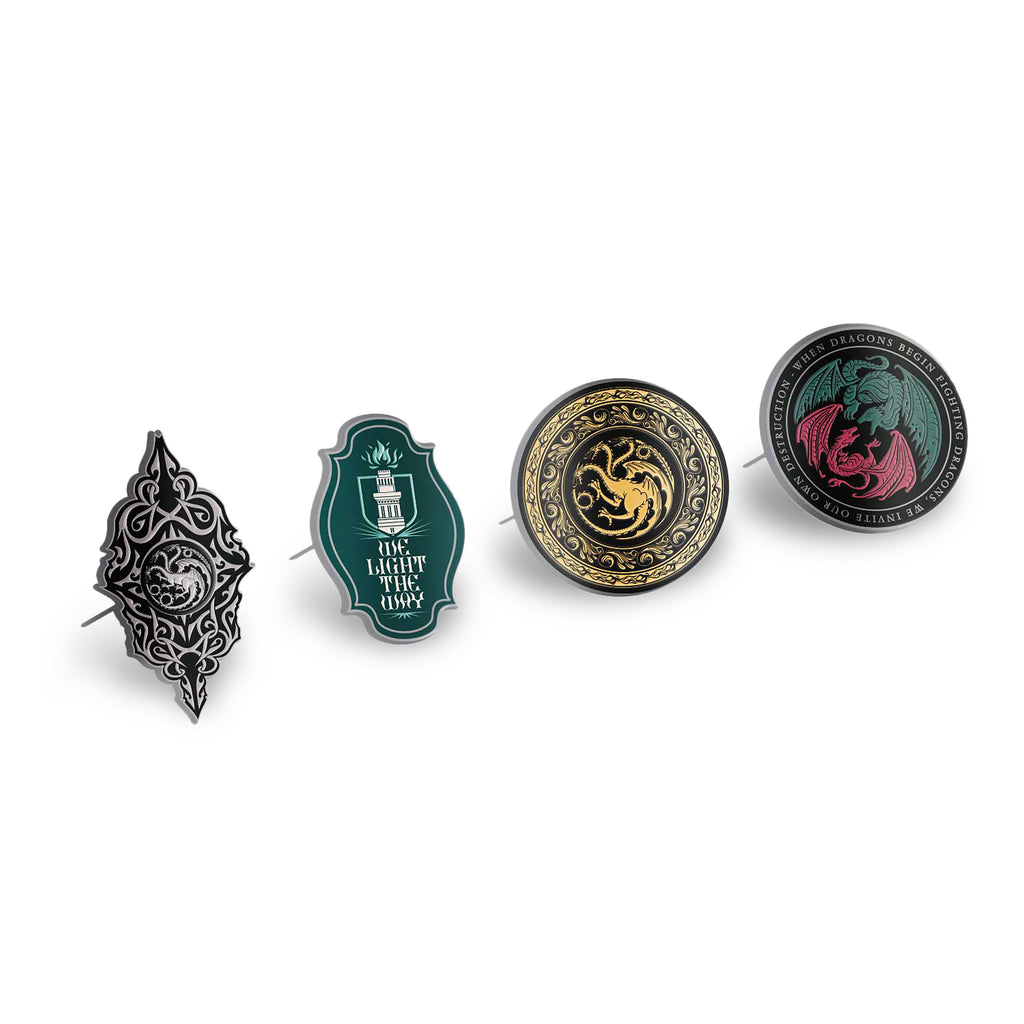 Produktbild House of Dragon - Symbol-pins 4-pack