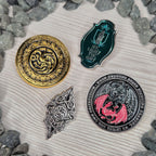 Produktbild House of Dragon - Symbol-pins 4-pack