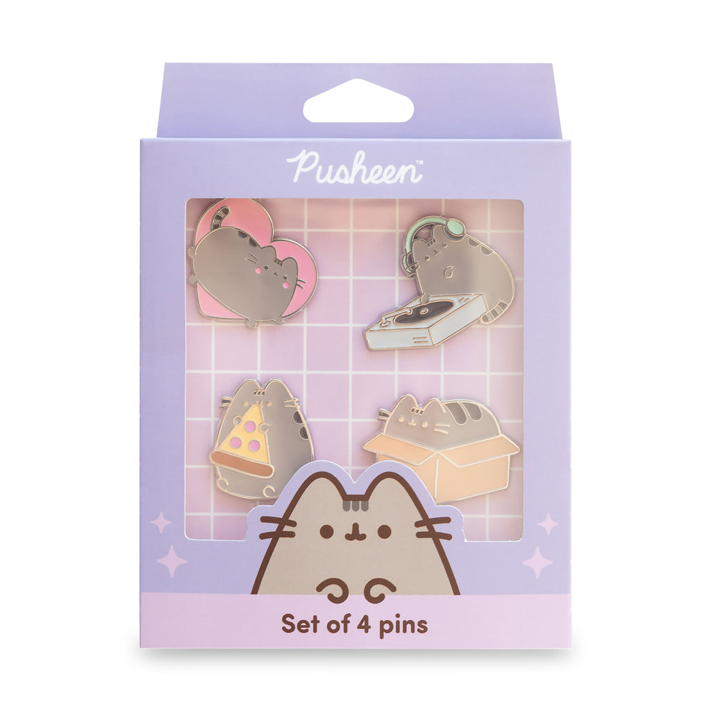 Produktbild Pusheen - 4-pack pins