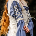 Product image Medieval Dress with Lacing blue-natural