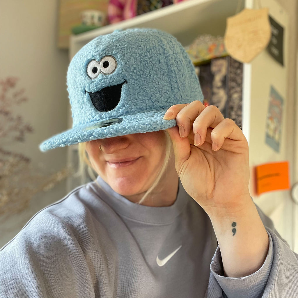 Produktbild Cookie Monster Snapback-keps - Sesam