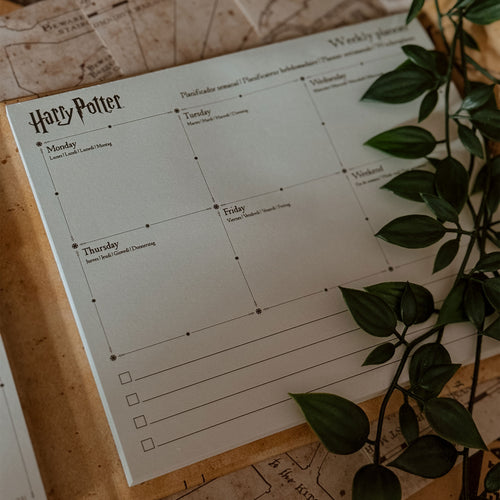 Produktbild Harry Potter - Veckoplanerare i Marodörkartan-design