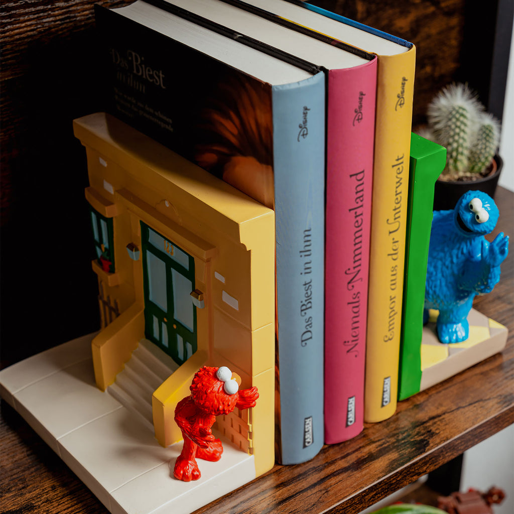 Produktbild Sesame Street - Bokstöd med Kakmonstret och Elmo