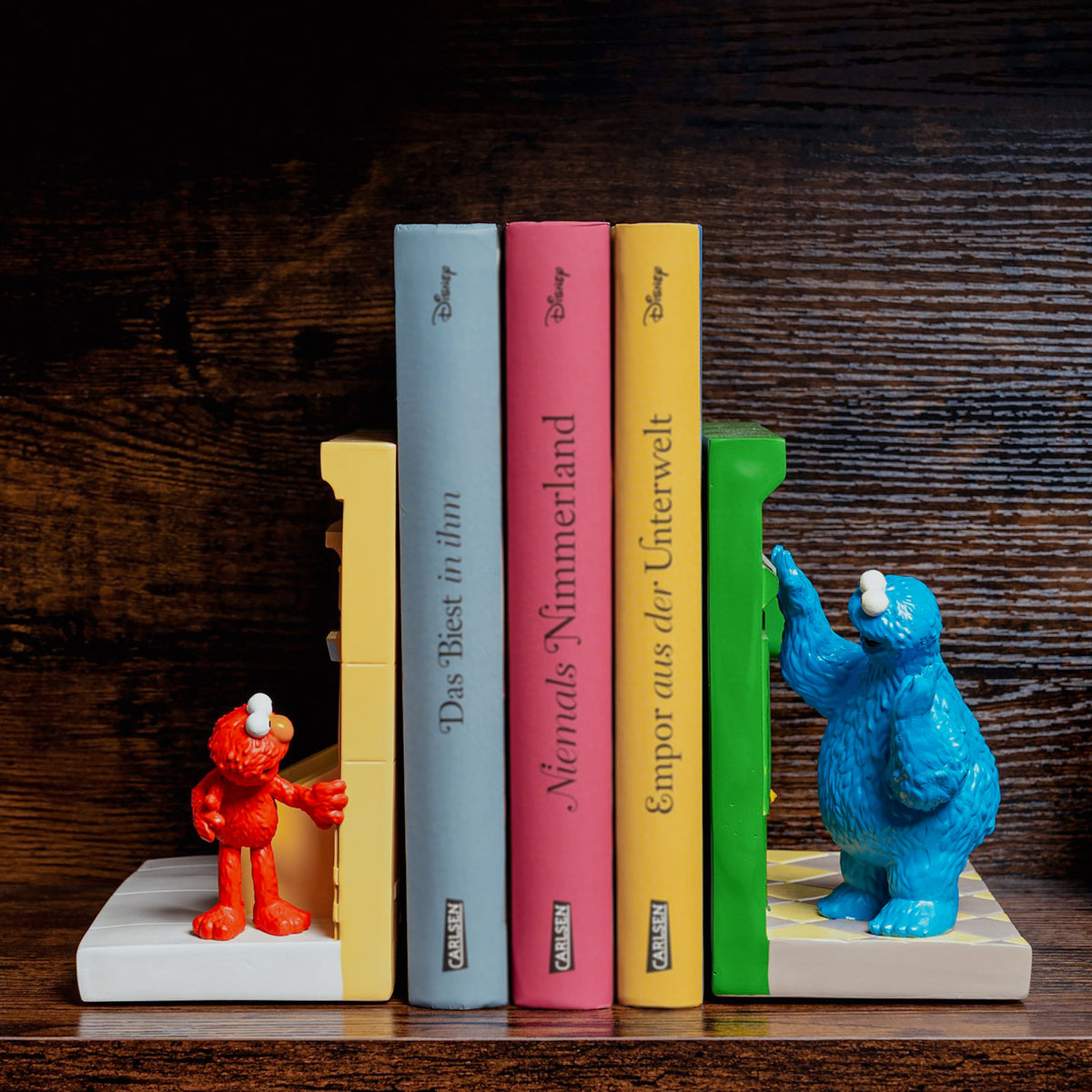 Produktbild Sesame Street - Bokstöd med Kakmonstret och Elmo