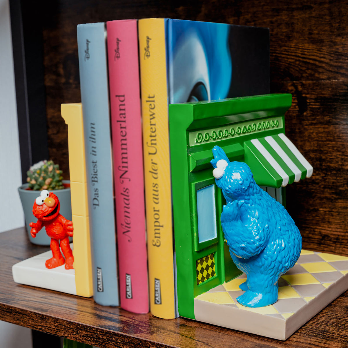 Produktbild Sesame Street - Bokstöd med Kakmonstret och Elmo