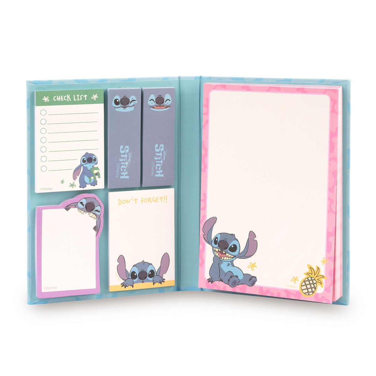 Produktbild Stitch Tropiska Post-it Anteckningsbok - Lilo & Stitch