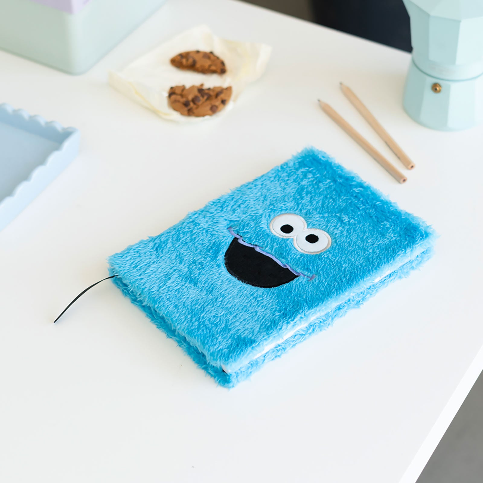 Produktbild Sesame Street - Cookie Monster Plysch Anteckningsbok