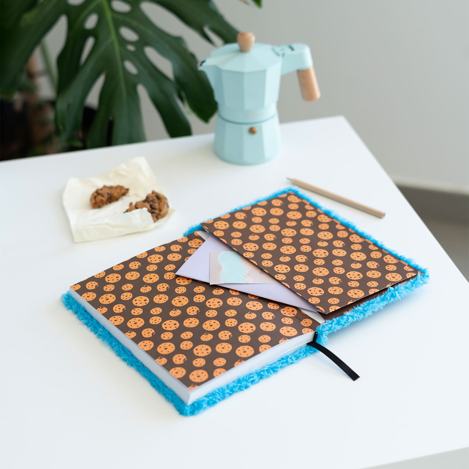 Produktbild Sesame Street - Cookie Monster Plysch Anteckningsbok