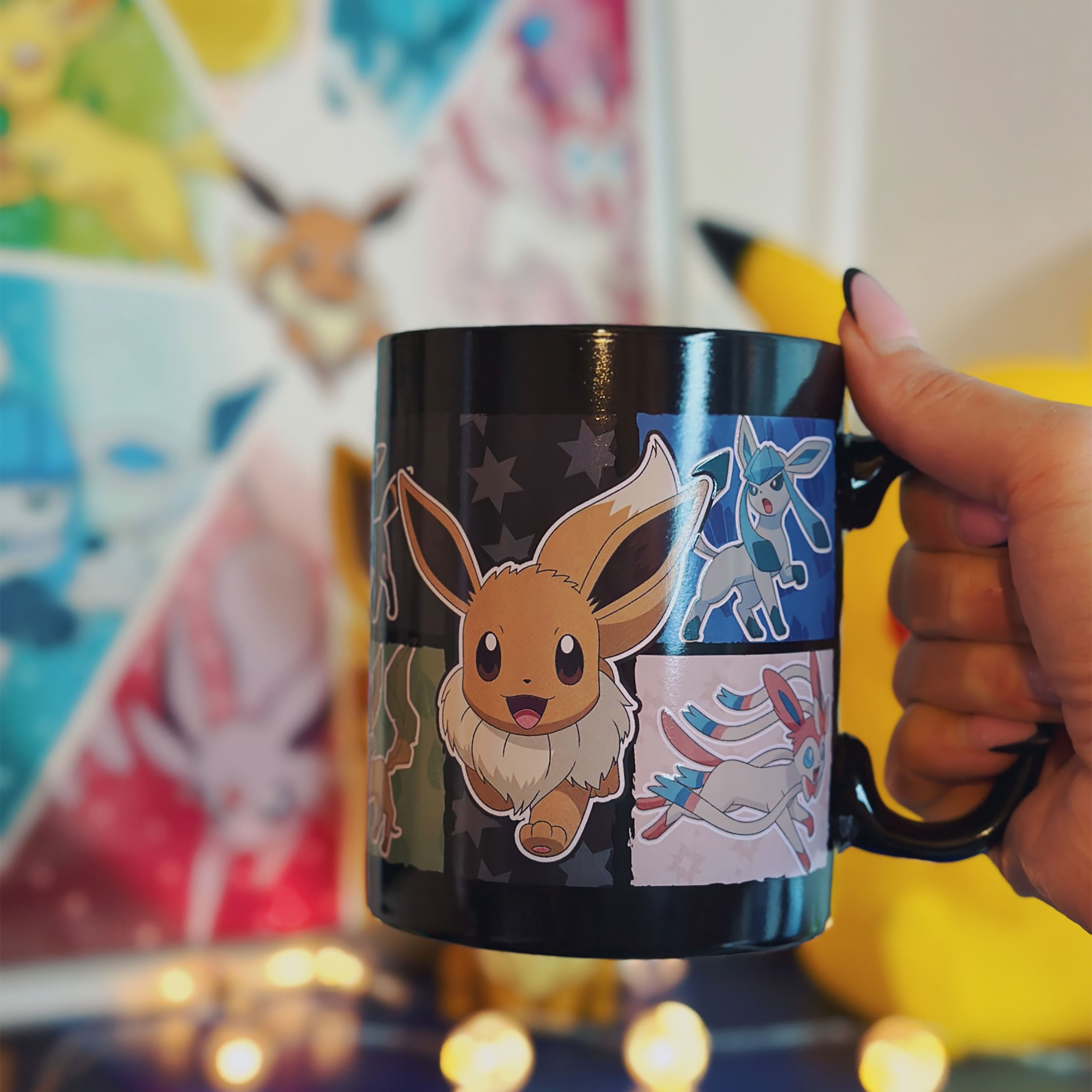 Produktbild Pokemon - Evoli Evolutions Termoeffekt Mugg
