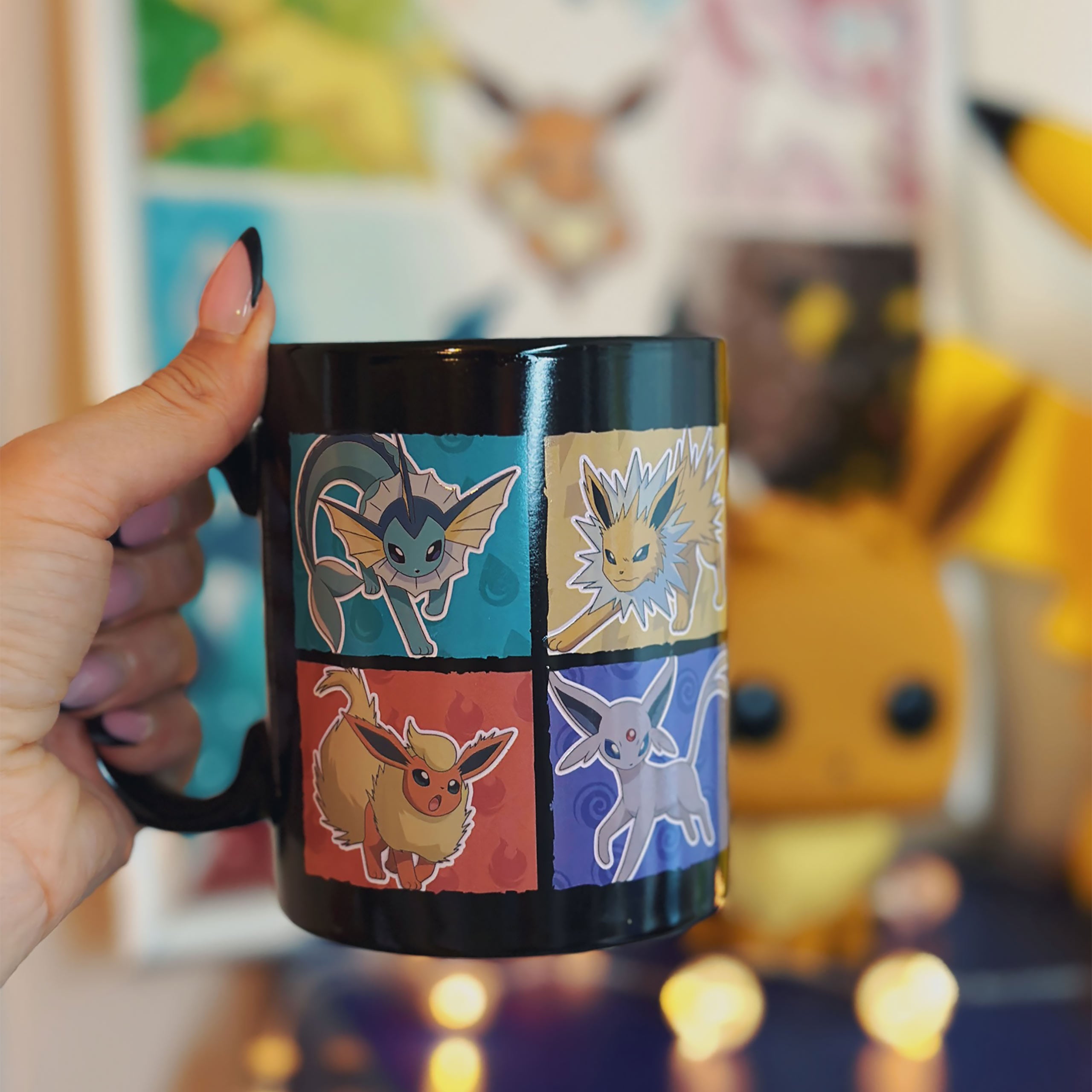 Produktbild Pokemon - Evoli Evolutions Termoeffekt Mugg
