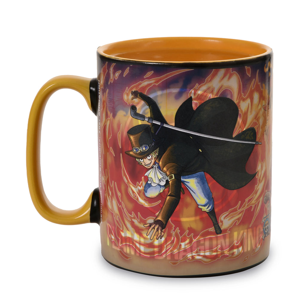 Produktbild One Piece - Luffy & Sabo termoskopp