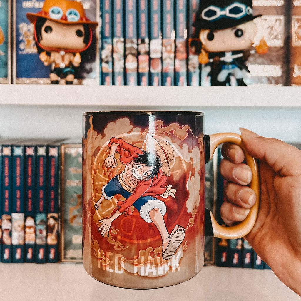 Produktbild One Piece - Luffy & Sabo termoskopp