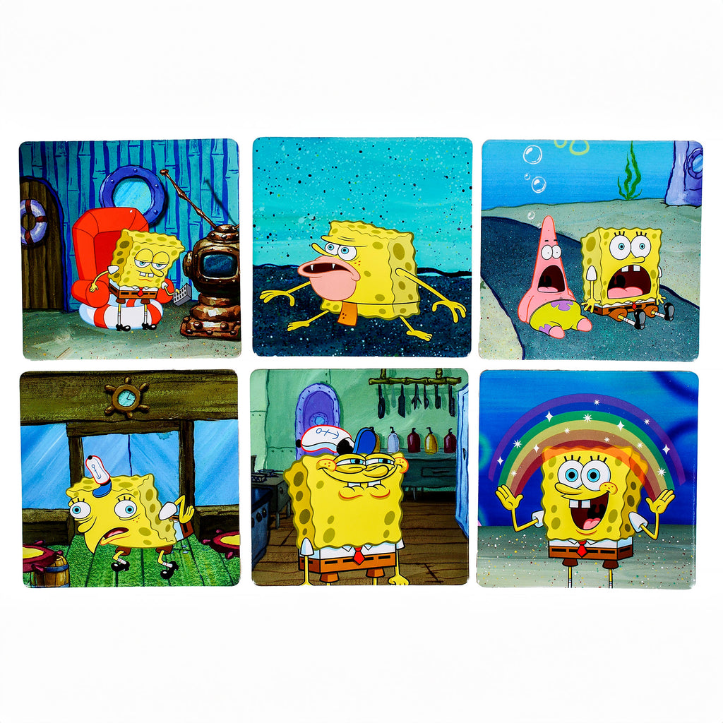 Produktbild SpongeBob - Bikini Bottom Glasunderlägg 6-pack