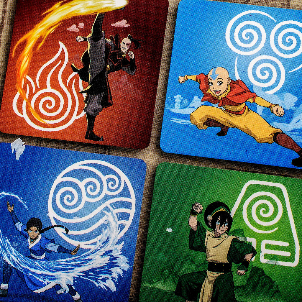 Produktbild Avatar: The Last Airbender - Gruppunderlägg 4-pack