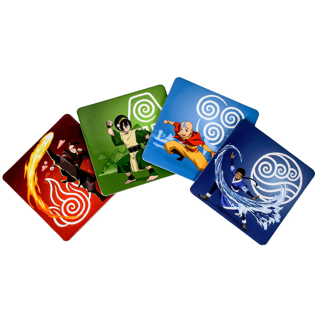 Produktbild Avatar: The Last Airbender - Gruppunderlägg 4-pack