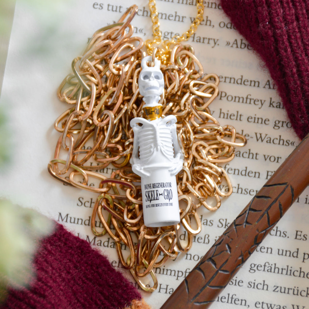 Produktbild Harry Potter - Skelett-Vax Halsband