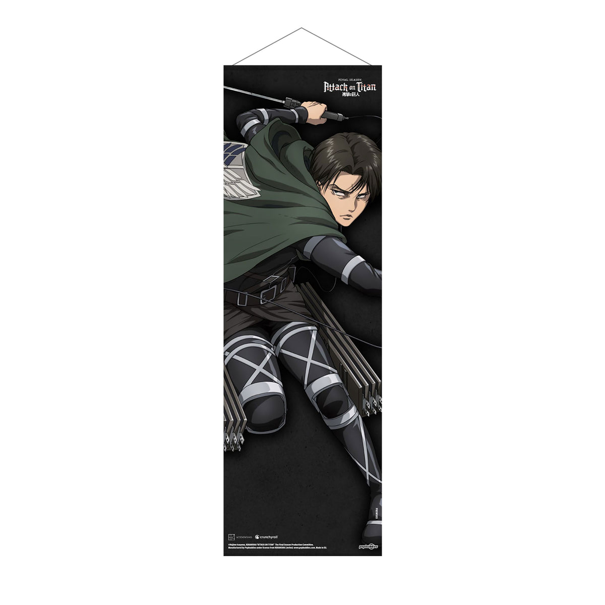 Produktbild Attack on Titan - Levi Wall Scroll