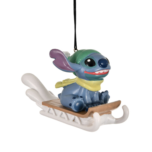 Produktbild Stitch med släde julgransdekoration - Lilo & Stitch
