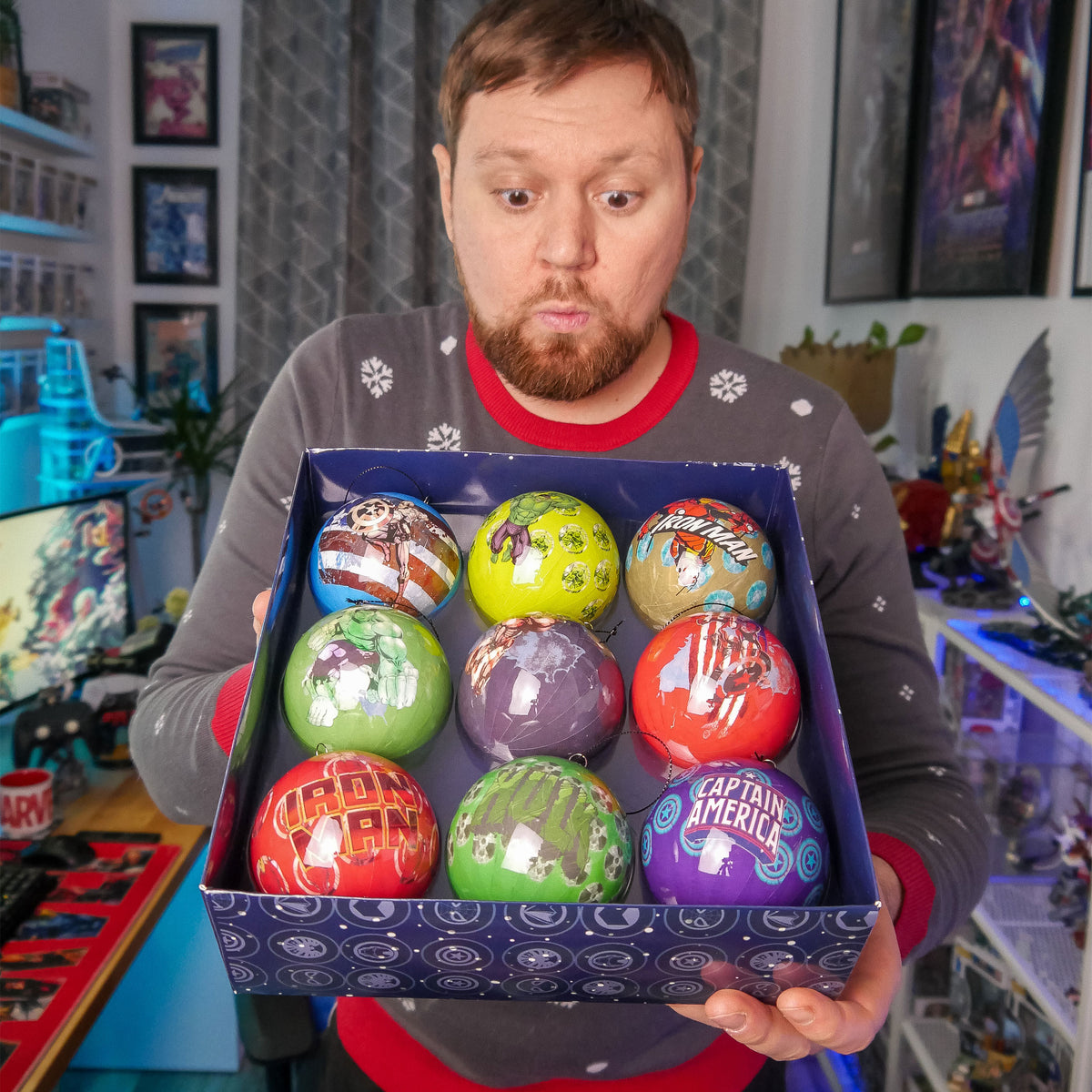 Product image Avengers - Heroes Christmas Tree Balls 9pcs