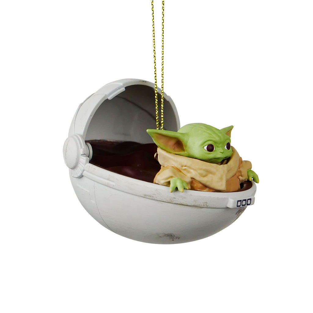 Produktbild Grogu i barnvagn julgransdekoration - Star Wars The Mandalorian