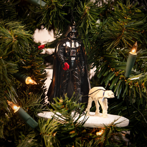 Produktbild Star Wars - Darth Vader med AT-AT julgransdekoration