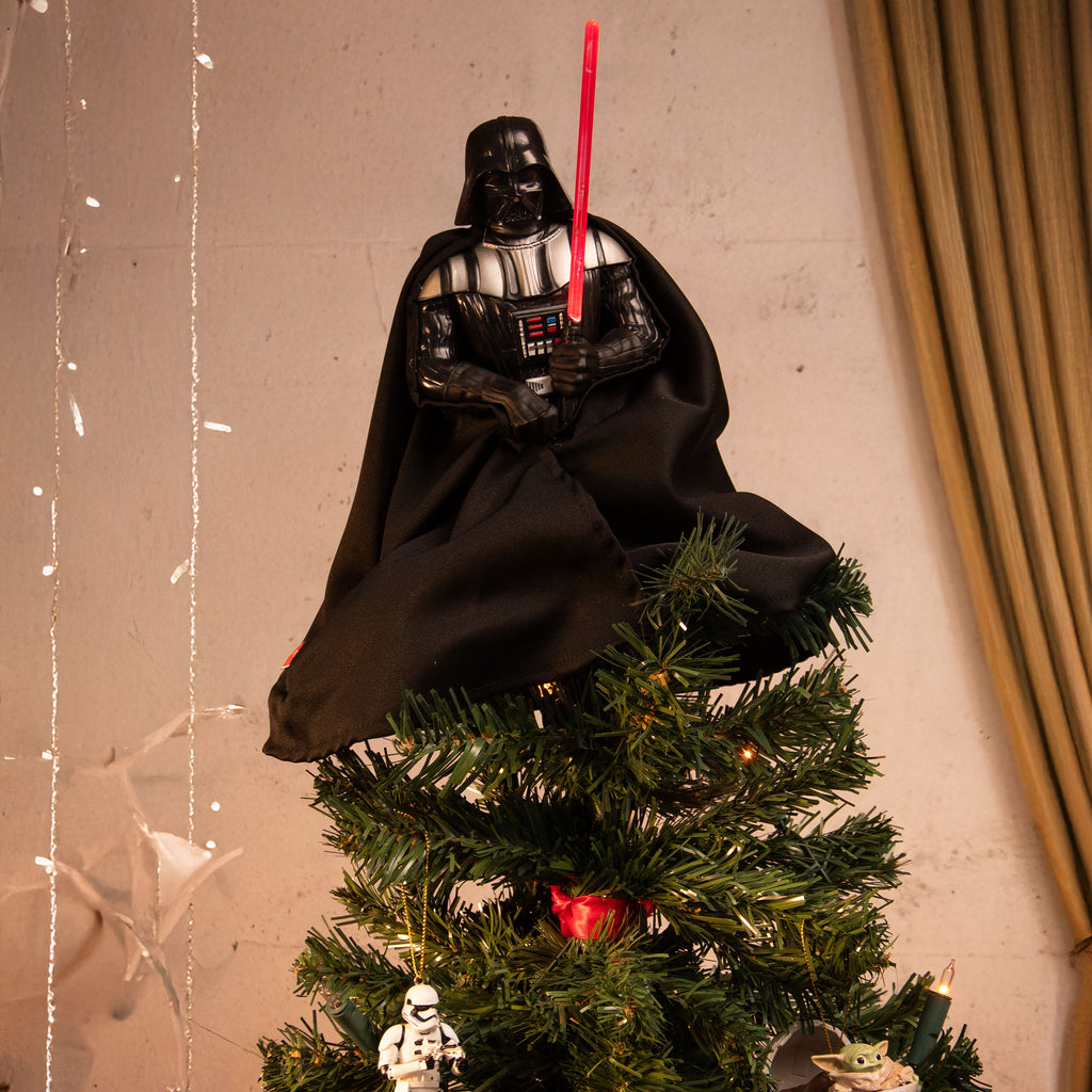 Produktbild Star Wars - Darth Vader julgransstjärna med ljus