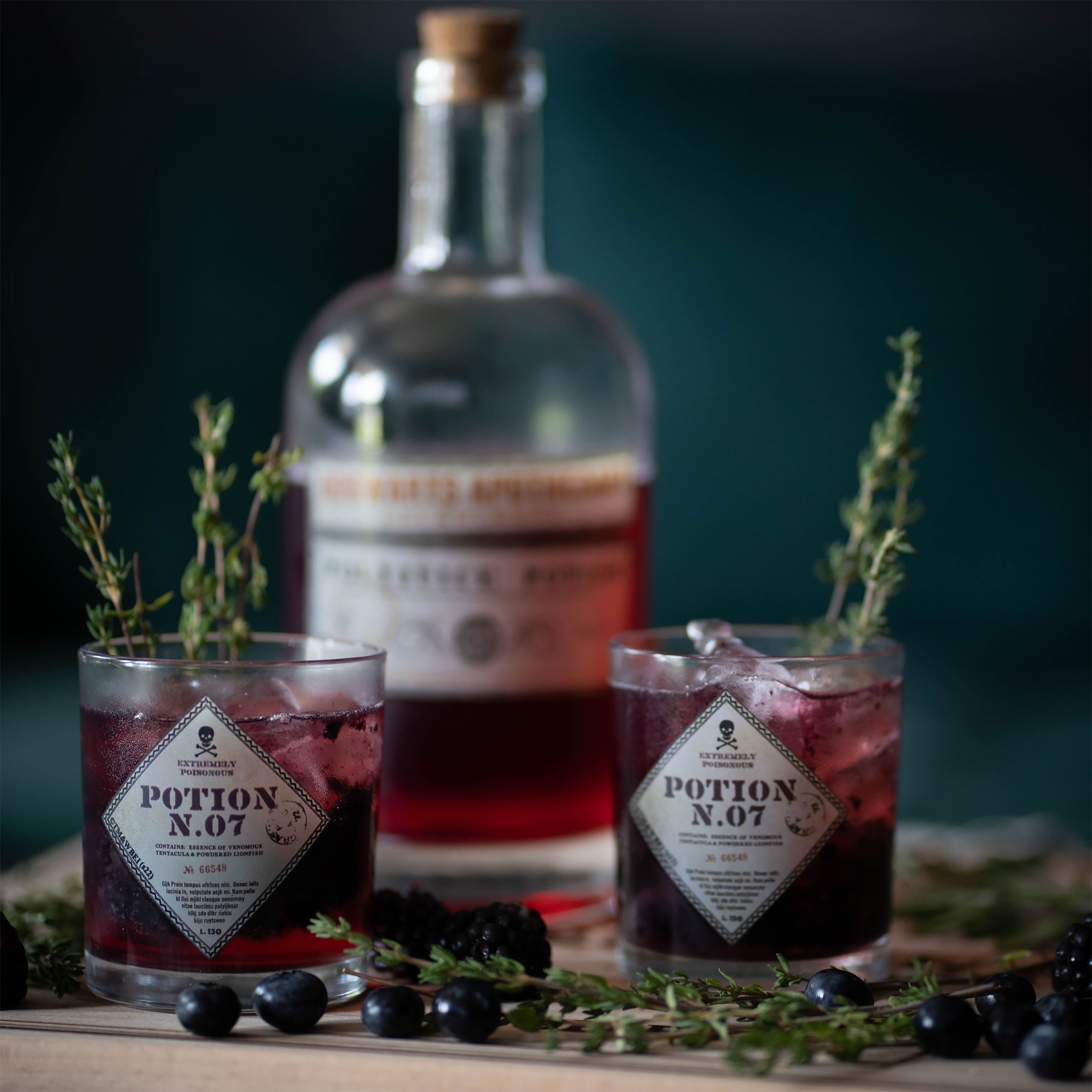 Produktbild Harry Potter - Karaff med set av Polyjuice Potion-glas